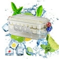 thumbnail image 1 of Wzzjkit 64 Press Ice Box Household Ice Maker Ice Storage Press Ice Box, 1 of 4