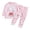 Pink, variant on Girls Pjs Long Sleeve Baby Girls Unisex Baby Thermal Long Underwear 2pc Set 3 6 Months (Sky Blue,3-6 Months)