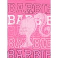 thumbnail image 3 of Barbie Girls Oversized Graphic Crewneck Sweatshirt, Sizes 4-12, 3 of 7