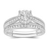Forever Bride 10k Wg Fb 1/3cttw Dia Rd Channel Bridal