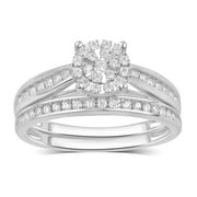 Forever Bride 10k Wg Fb 1/3cttw Dia Rd Channel Bridal