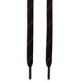 thumbnail image 2 of Santimon 2 Pairs Fashion Flat Replacement Shoelace for Sneakers/ High Tops/ Sport Shoes 55" Black Red, 2 of 4