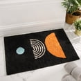 thumbnail image 4 of Alfombra de Baño Zulema Deslizante Absorbente de Agua Secado Rápido Grueso B Gris Oscuro, 4 of 8
