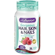 Vitafusion Gorgeous Hair Skin & Nails Gummy Vitamins, 36ct