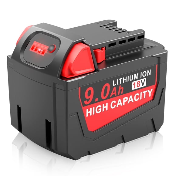 Batería de repuesto WECACHWE 18V 9.0Ah para Milwaukee 18V