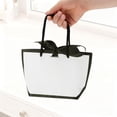 thumbnail image 4 of Unique Bargains Solid Color Gift Bags 4 Pcs Black White, 4 of 5