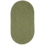 Capel Rugs Manteo Deep Green Solid Stair Tread