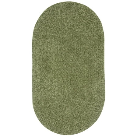 Capel Rugs Manteo Deep Green Solid Stair Tread