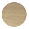 thumbnail image 5 of Jofran 40" Round Mid-Century Modern Fluted Pedestal Base Coffee Table, 5 of 7