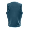 thumbnail image 4 of Sngxgn Womens Cami Top Basic V Neck Spaghetti Strap Top Camisole(Blue,L), 4 of 5