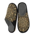 thumbnail image 2 of IAUYY Memory Foam House Slippers Suitable for Both Men and Women. Comfortable, Anti-Slip Plush Flat-Bottomed Slippers The Best Holiday Gift Set Against A Black Background, 2 of 9