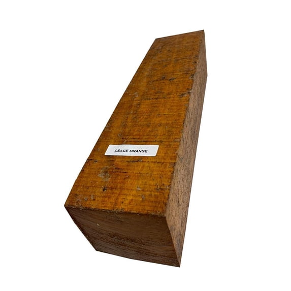 Osage Orange Turning Wood Blanks 1-1/2" x 1-1/2" x 30" (1 Piece) - Enhance Your Woodworking Skills with Exquisite Wood Turning Blanks