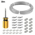 thumbnail image 6 of For Durable 2Mm Stainless Steel Wire Rope Kit For Various Outdoor Projects, 6 of 8