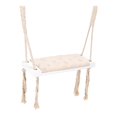 thumbnail image 1 of Asiento columpio interior,Asiento de columpio interior de madera para decoración de habitación de niños,Asiento de columpio interior de madera hecho a mano para niños,Columpio interior Beige, 1 of 9