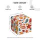 thumbnail image 4 of Balery Autumn Leaves Porta Pañuelos de Cuero con Estampado – Funda Moderna Cuadrada para Caja de Pañuelos, Dispensador 5x5x5'', 4 of 7