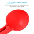 thumbnail image 4 of Kuymtek Nieve Redonda para Molde Arena Invierno Juguete Lucha Bolas Nieve (rojo), 4 of 6