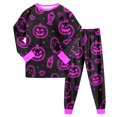 thumbnail image 7 of Futezty Toddler Girls Boys Halloween Pumpkin Pajamas Cotton Pjs for Boy Jammies Little Kids Sleepwear Clothes Sets 2T-9T, 7 of 7