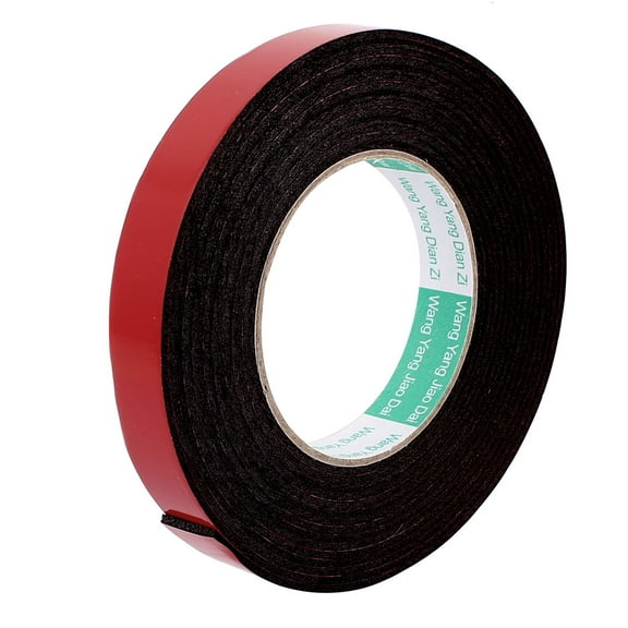 20mm x 2mm Double Sided Sponge Tape Adhesive Sticker Shockproof SpongeTape 5M