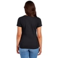 thumbnail image 3 of Sesame Street Cookie Monster Kawaii Face Women's T Shirt, Black, X-Large, 3 of 5