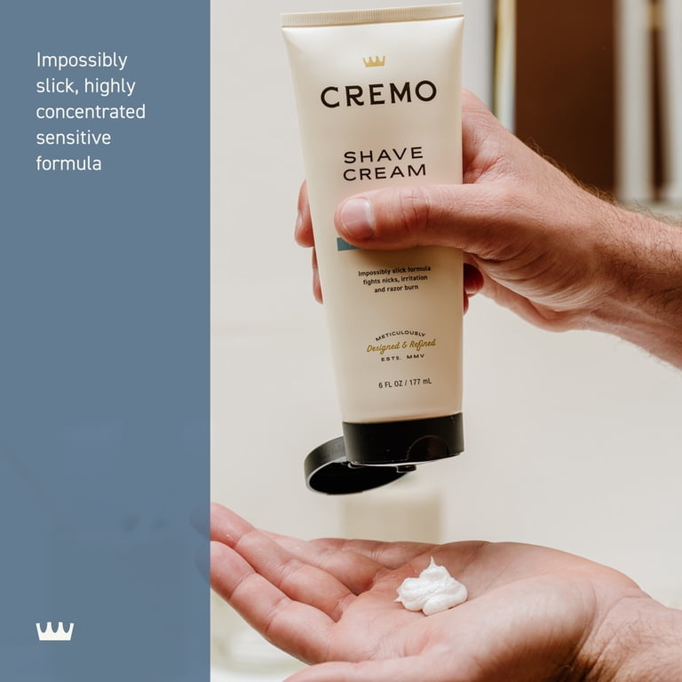 Cremo Sensitive Skin Concentrated Shave Cream, Unscented photo 4
