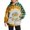 Light Green, variant on Bovemsi Sweatshirt for Women Loose Plus Size Tie Dye Print Casual Hooded Top Comfort Hoodie