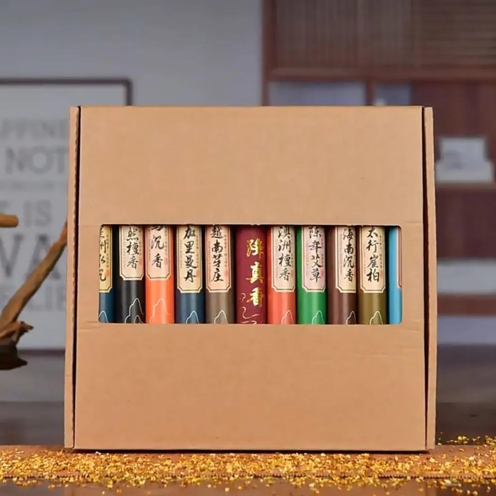 incense Sticks Variety Pack, Agarwood incense, Sandalwood incense, Sandalwood incense Sticks with Frankincense, Citronella, Patchouli, Wildberry, Lavender, Japanese, Cinnamon,