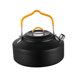 thumbnail image 5 of Tetera para acampar al aire libre de 1 litro con pico corto, resistente y duradera. Negro, 5 of 9