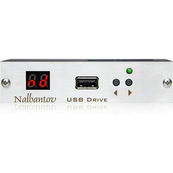 Nalbantov USB Floppy Disk Drive Emulator N-Drive Industrial with 1.2 MB, 360 RPM Floppy Support