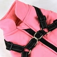 thumbnail image 6 of Aosijia Dog Coat with Reflective Harness Winter Dog Vest Coat Warm Fleece Dog Jacket Waterproof Dog Coat Zipper Puppy Dog Clothes Cold Weather Coat for Smal Medium Large Dogs, 6 of 11