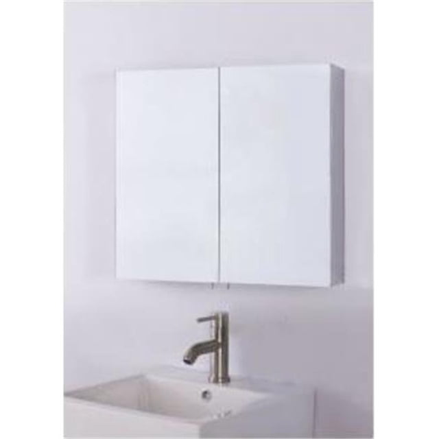 Armoire à Pharmacie Miroir à Double Porte Sans Finition