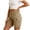 Khaki, variant on Summer Shorts for Women Casual Elastic High Waisted Comfy Lightweight Beach Shorts for Travel & Vacation