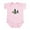 Petal Pink, variant on - EMERALD TIES Body Suit - Baby Light Bodysuit, Size Newborn - 24 Months