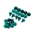 thumbnail image 2 of Teal Trim Panel Nylon Retainer Clips for Toyota 90467-10188, 2 of 5