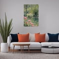thumbnail image 5 of Soscooter Monet Canvas Wall Art Impressionist Floral Garden Paintings Wall Decor Vintage Nature Landscape Artwork Prints Cottagecore Picture 24x36 inches, 5 of 8