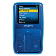 Creative Zen Micro Photo 8 GB MP3 Player, Dark Blue