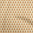 thumbnail image 1 of oneOone Polyester Spandex Pale Yellow Fabric Asian Paisley Block Sewing Material Print Fabric By The Yard 56 Inch Wide, 1 of 4