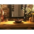 thumbnail image 3 of Simplycopper 17"" Oval Sleigh Design Copper Vessel Bathroom Sink, 3 of 5