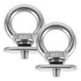 thumbnail image 1 of Kayak Track Mount Tie Down Eyelet Silver 2Pcs 1.57X1.18X0.63In, 1 of 9