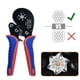 thumbnail image 5 of Crimpadora de trinquete autoajustable para ajuste de presión de crimpado de precisión, crimpadora hexagonal y mango ergonómico, 5 of 5