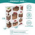 thumbnail image 3 of FORMRS 3 Ring Binder with Pockets 1.5" D-Rings Clip Board 200 Sheets Capacity, White Sweet Cakes, 3 of 8