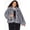 Grey, variant on Women's and Women's Plus Faux Fur Jacket, Sizes XS-4X