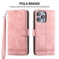thumbnail image 2 of Leather Flip Wallet Case For iPhone 15 Pro Max 15Pro 15Plus 14ProMax 14Pro 14Plus 13 13ProMax 12 ProMax 12 Mini 11 11ProMax Xs Max XR 7 8 SE Leather Case Card Slot Protect Cover, 2 of 17