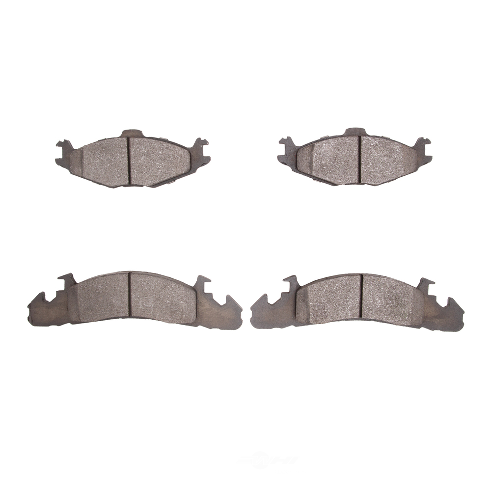 Dynamic Friction Company 1551-0259-00 DFC 5000 Advanced Brake Pads - Semi Metallic - OE Equivalent