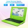 thumbnail image 5 of 7inch Portable Small Laptop, Android 12 Quad Core with 2GB RAM 32GB ROM Mini Laptop Notebook for Kids,Ideal Gift for Children 's Learning and Entertainment, 5 of 7