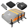 thumbnail image 1 of Unique Bargains 1 Set 15 Cubic Feet Car Roof Bag Rooftop Cargo Bag Luggage Carriers for Cars with or without Rack, 1 of 7