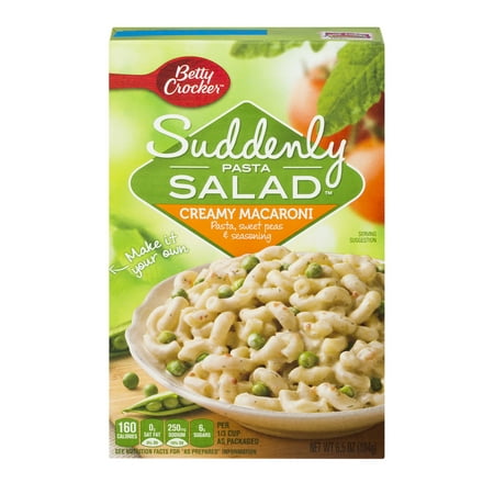 (5 Pack) Suddenly Salad Creamy Macaroni Pasta Salad Dry Meals 6.5