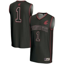 Youth GameDay Greats Black #1 Washington State Cougars Lightweight Basketball Jersey