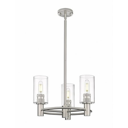 

Innovations Lighting - Crown Point - 3 Light Stem Hung Pendant In Industrial
