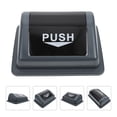 thumbnail image 2 of Grey Trash Can Replacement Lid Plastic Large Sanitation Waste Bin Protector, 2 of 9