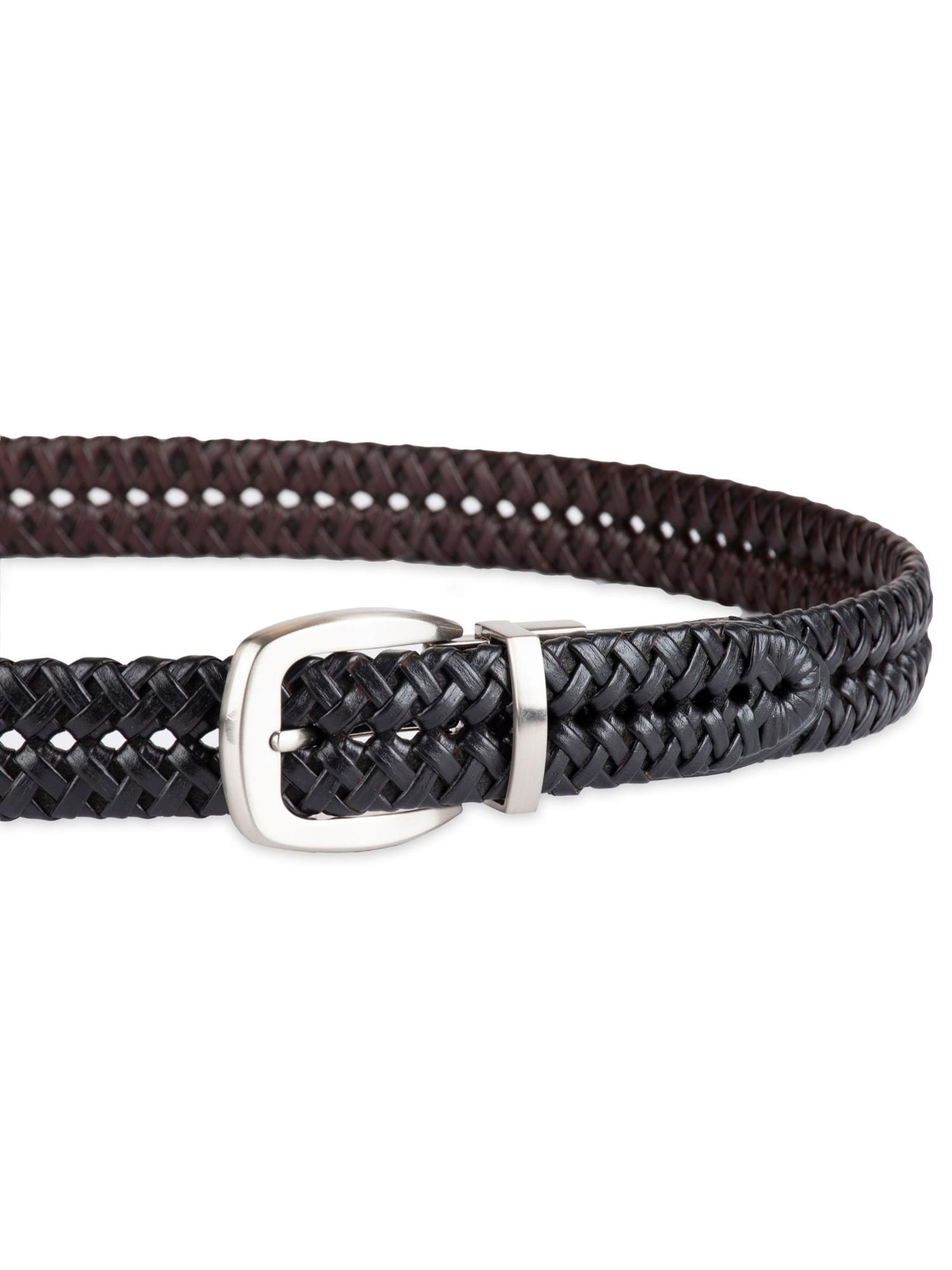 George Men's 35MM Black Stretch Belt 